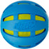 Nerf Dog 3.8in Rubber Checker Crunch Ball – Blue with Green Crunch Bag