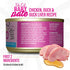 Tiki Cat Baby Pate Wet Cat Food, Chicken, Duck & Duck Liver, 2.4 oz. Cans (Pack of 12)