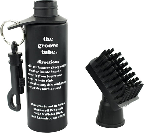 ProActive Sports Groove Tube Golf Club Cleaner, Black, 7 1/2 Inches Tall