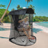 Emsiok 63"H 35"X32" Mosquito Net Cover for Canopy Chair, Bug Barrier Mosquitos Mesh Tent Black Chair Mosquito Netting