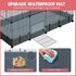 32 Playpen,47.5" 23.7" 31.5" Panels Small Animal x x Pet Playpen with Upgrade Waterproof Mat,C&C Cage for Guinea Pigs