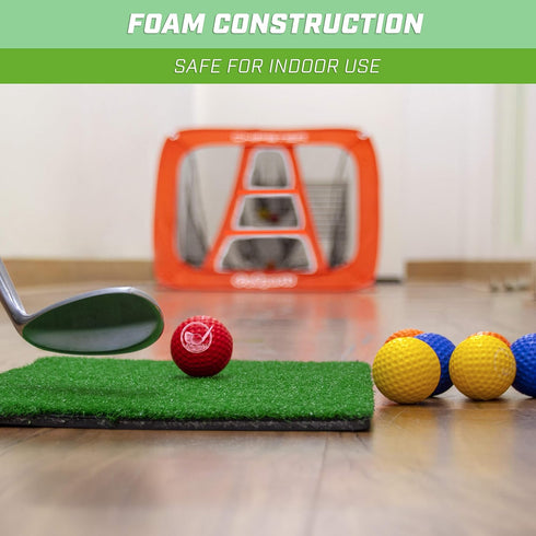 Set 16 GoSports Indoor/Outdoor Foam Golf Practice Balls -
