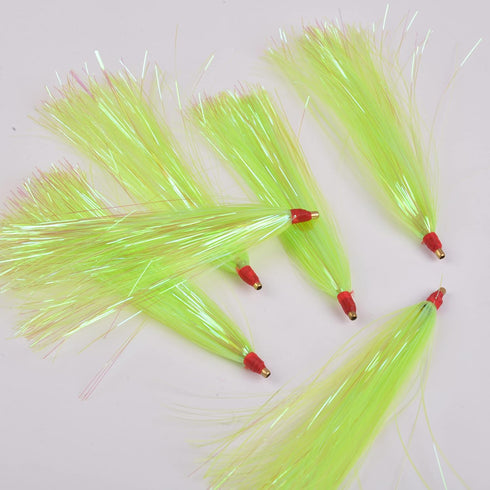 Fishing Teasers, 12/18pcs Squid Teaser Fishing Mylar Flash for Flounder Rigs, Saltwater Fishing Lure in 3 Colors