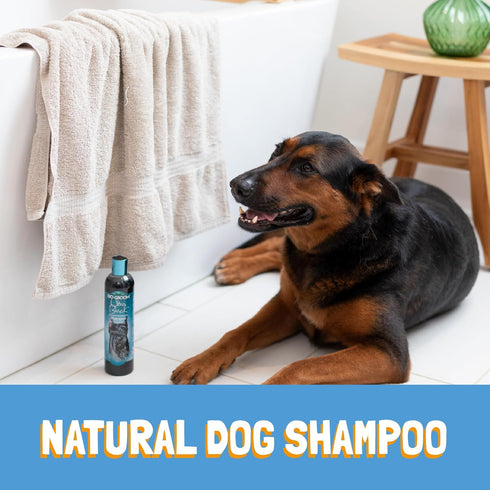 12 oz 1-Pack Bio-Groom Ultra-Black Dog Shampoo Color Enhancing Pet Shampoo, Dog Bathing Supplies, Puppy Wash, Dog