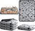 Namalu 4 Pack Self Warming Cat Bed 18 x 24 Inch, Soft Thermal Pet Bed Mat with Star Pattern, Washable