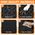 60/40 Dog Car Seat Cover for Back Seat - Waterproof, Non-Slip, Pet Bench Seat Covers, with Split Bench Fit, Universal