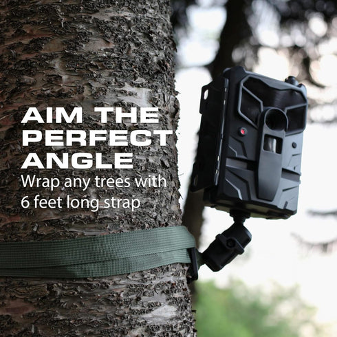 TreeDude4 Trail Camera Mounting Bracket, Alloy Hunting Gear Accessory with 360° Adjustable Quick Set-up