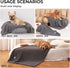 Luciphia Premium Fleece Dog Puppy Blanket, Soft Pet Sherpa Calming Cat Blanket Throw for Small Medium Dog Cat (Grey,