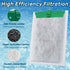Aquarium Filter Cartridge Compatible with Tetra Whisper Bio-Bag, Replacement Cartridges for Tetra ReptoFilter (12