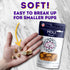 HOLI Freeze Dried Salmon Dog Treats, with Omega 3 and 6 Fish Oil, All Natural, Human Grade, Grain Free