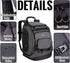 Ski Boot Bag Backpack - 65L Waterproof Skiing Snowboarding Travel Luggage, Stores Boots, Skis, Snowboard & Accessories
