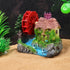 FRCOLOR Decor House Simulation Water Wheel, Miniature Aquarium Water Wheel Landscape Prop