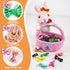Chenkou Craft 50pcs Puppy Yorkie Dog Hair Bows with Clips, Pet Grooming Accessories, Mix Colors