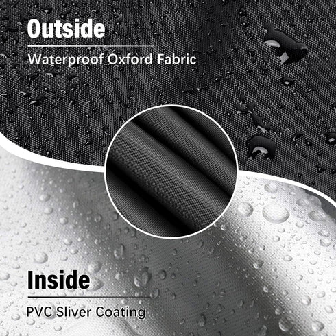 Tonhui Exercise Bike Cover, Dustproof Waterproof Indoor Cycling Protective Cover for Indoor or Outdoor Use