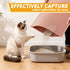 1 Pack 30x24 Inch (Pack 1)) Pieviev Cat Litter Mat Double Layer Waterproof Urine Proof Trapping Mat (Red