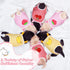 3 Nuanchu Pcs Female Dog Diaper Sanitary Panties with Adjustable Suspender, Washable Reusable Doggie Diapers for Small