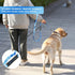voopet Tactical Bungee Dog Leash, 4 FT Shock Absorbing Heavy Duty Leash for Medium Large Dogs, Smudge Blue