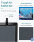 Pawfly 8 Inch Grey Mineral Bubble Stone Bar Diffuser, Airstones for Air Pump, Aquarium, and Fish Tank