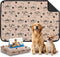 SEHFKKD Washable Pee Pads for Dogs, Absorbent Reusable Puppy Training Pads, Leakproof, Non-Slip,