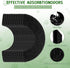 12 Pack Carbon Filters Compatible with Model 4, Cat Litter Box Filters Replacement to Absorb Odors Control Damp