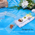 2 Pack Large Hermit Crab Water Tank, Pool with Climbing Ramps for Medium or Large Hermit Crab Habitat