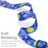 Adjustable Dog Collar for Medium Dogs, Cute Nylon Puppy Collar for Boys and Girls, Van Gogh Starry Night with Quick