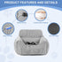 Dog Car Seat for Small Dogs, Pet Booster Seat with Clip-On Safety Leash and Storage Pockets, Washable Travel Dog Car