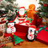 Leyndo 24 Pieces Christmas Squeaky Dog Toys Bulk, Interactive Teething Chew Toys for Christmas Dogs