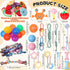 Syhood 60 Pcs Squeaky Dog Toys Bulk for Small Dogs, Plush Chew Toys and Spiky Balls for Teething