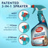 32 oz (Pack 2) Simple Solution Stain and Odor Eliminator Spray, Enzyme Carpet Cleaner for Dogs and Cats, Pet Stain