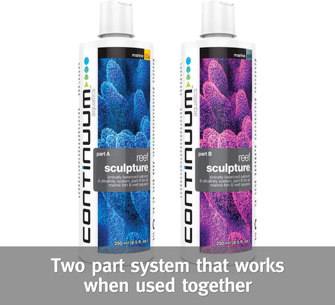 Continuum Aquatics Sculpture Part B Liquid for Aquarium, 16.9-Ounce