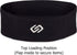Sporteer VersaSlim Running Belt, Black, Large, Travel Money and Passport Waist Pack for Smartphones