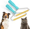 Uproot Cleaner Pro Pet Hair Remover 2 Pack, Reusable Multi-Fabric Edge & Carpet Scraper for Furniture