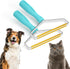 Uproot Cleaner Pro Pet Hair Remover 2 Pack, Reusable Multi-Fabric Edge & Carpet Scraper for Furniture