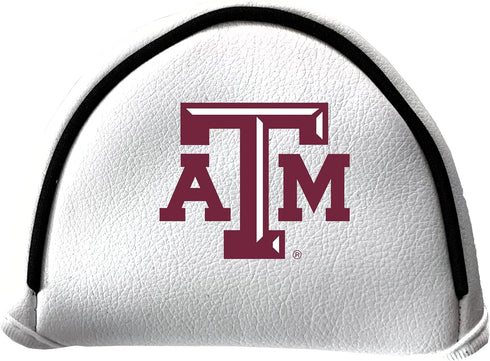 Team Golf NCAA Putter Cover - Mallet White, Fits Most Mallet Putters with Velcro Closure