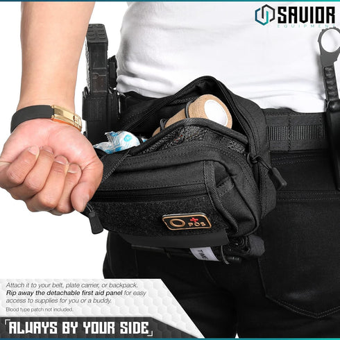 Backpack/Belt Savior Equipment IFAK Buddy Tactical First-Aid Kit Rip Away MOLLE Pouch Emergency EMT Utility