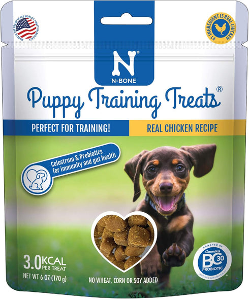 N-Bone Puppy Training Treats, 6oz, Real Chicken Recipe for Small Dogs