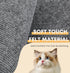 Trimmable Cat Scratching Mat, 78.7"x15.8" Self-Adhesive Cat Scratching Post Pad for Couch and Furniture