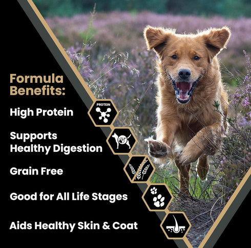 Victor Super Premium Dog Food – Grain Free Ultra Pro Dry Dog Food – High Protein for Active Dogs, 5 lb