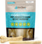 Raw Paws Compressed Rawhide Dog Chew Variety Pack, 10 Pack - 10" Sticks & 6" Bones for Medium Dogs