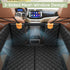 3 Dog Car Seat for Large Medium Dogs, Back Seat Extender for Pets with Hard Bottom, Strong Support Waterproof Dog Seat
