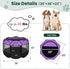 Love's cabin Pet Puppy Dog Playpen, Large Dog Tent Crates Cage Indoor/Outdoor, Portable Playpen for Cat, Foldable Pop