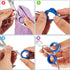 20 Pieces Scissors Finger Rings, Rubber Finger Rings for Pet Hair Shears and Grooming Scissors