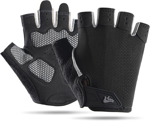 Mawjom Women Half Finger Exercise Gloves Cycling Gloves for Outdoor Sports