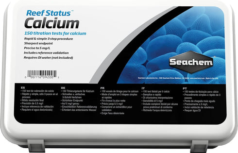 Seachem Reef Status Calcium Test Kit