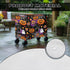 Sarogrorin 80qt Rolling Cooler Cart Cover with Adjustable Drawstring Heavy Duty Durable Outdoor Cooler Cover for Party