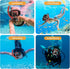 Snorkel Set for Adults, Anti-Leak and Anti-Fog Tempered Glass Lens Snorkeling Gear