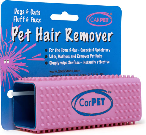Car Pet Hair Remover - Remove Dog, Cat, Horse & Pet Hair from Car, RV Interiors & Carpets - Ideal for Clothing, Sofas,