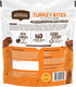 Rachael Ray Nutrish Turkey Bites: Real Meat Grain Free Dog Treats, Turkey Recipe with Hickory Smoked Bacon Flavor, 12