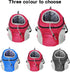 Fhiny Dog Carrier Backpack, Comfortable Doggy Front Backpack with Breathable Head Out Design for Travel and Hiking